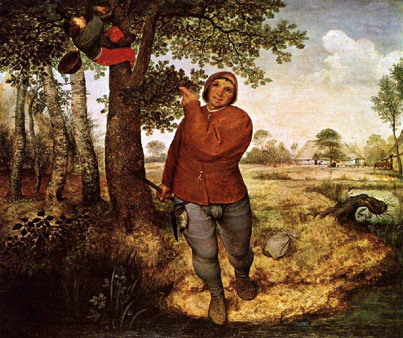 Pieter Bruegel the Elder Peasant and the Nest Robber